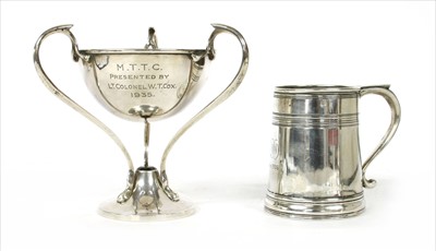 Lot 199 - An Edwardian silver christening mug