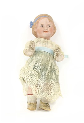 Lot 219 - A German Gebruder Heubach bisque headed doll