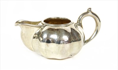 Lot 200 - A Russian silver cream jug