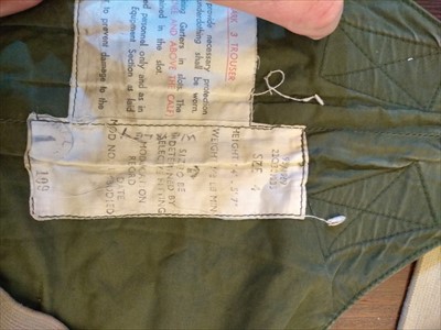 Lot 177 - RAF interest: Uniforms and associated items belonging to Flight Lieutenant Charles 'Chick' Kirkham