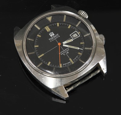 Lot 385 - A gentlemen's stainless steel Tissot 'Visodate Seastar T12' automatic watch, c.1967