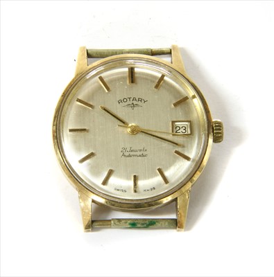 Lot 197 - A gentlemen's 9ct gold Rotary automatic watch, c.1970