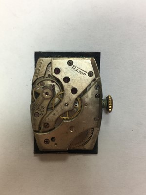 Lot 232 - An Art Deco 9ct gold Tissot mechanical watch