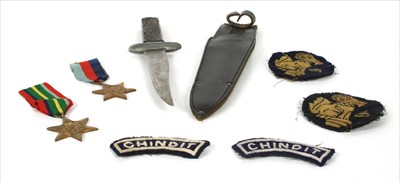 Lot 143 - A World War II Chindits patches