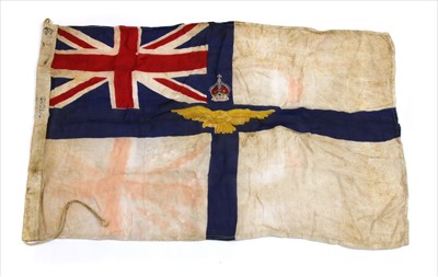 Lot 156 - A WWI 1918 RAF linen airfield flag