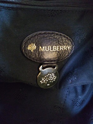 Lot 270 - A Mulberry 'Greta' black hobo bag