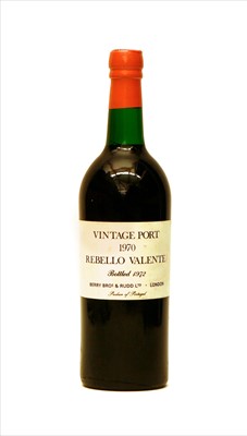 Lot 50 - Rebello Valente, Vintage Port, Berry Bros. & Rudd Ltd., 1970, one bottle