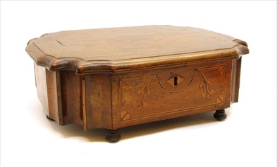 Lot 370 - A Regency period rosewood sewing box