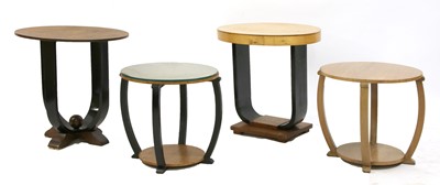 Lot 325 - Four Art Deco occasional tables