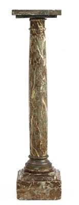 Lot 453 - A marble column