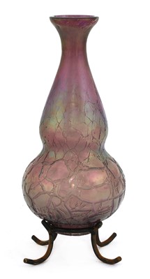 Lot 99 - A Kralik glass vase