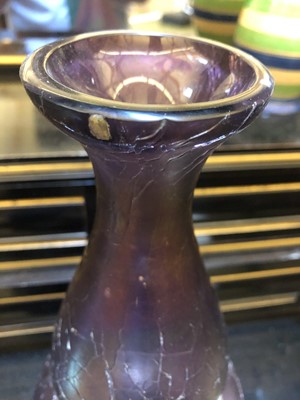 Lot 99 - A Kralik glass vase