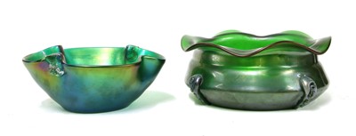 Lot 102 - A Kralik 'Nautilus' glass bowl