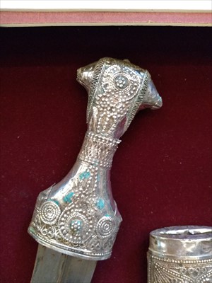 Lot 351 - An Omani Khanjar