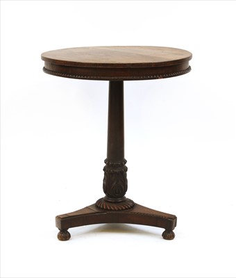 Lot 569 - A William IV rosewood occasional table