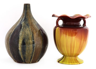 Lot 60 - A Linthorpe pottery vase