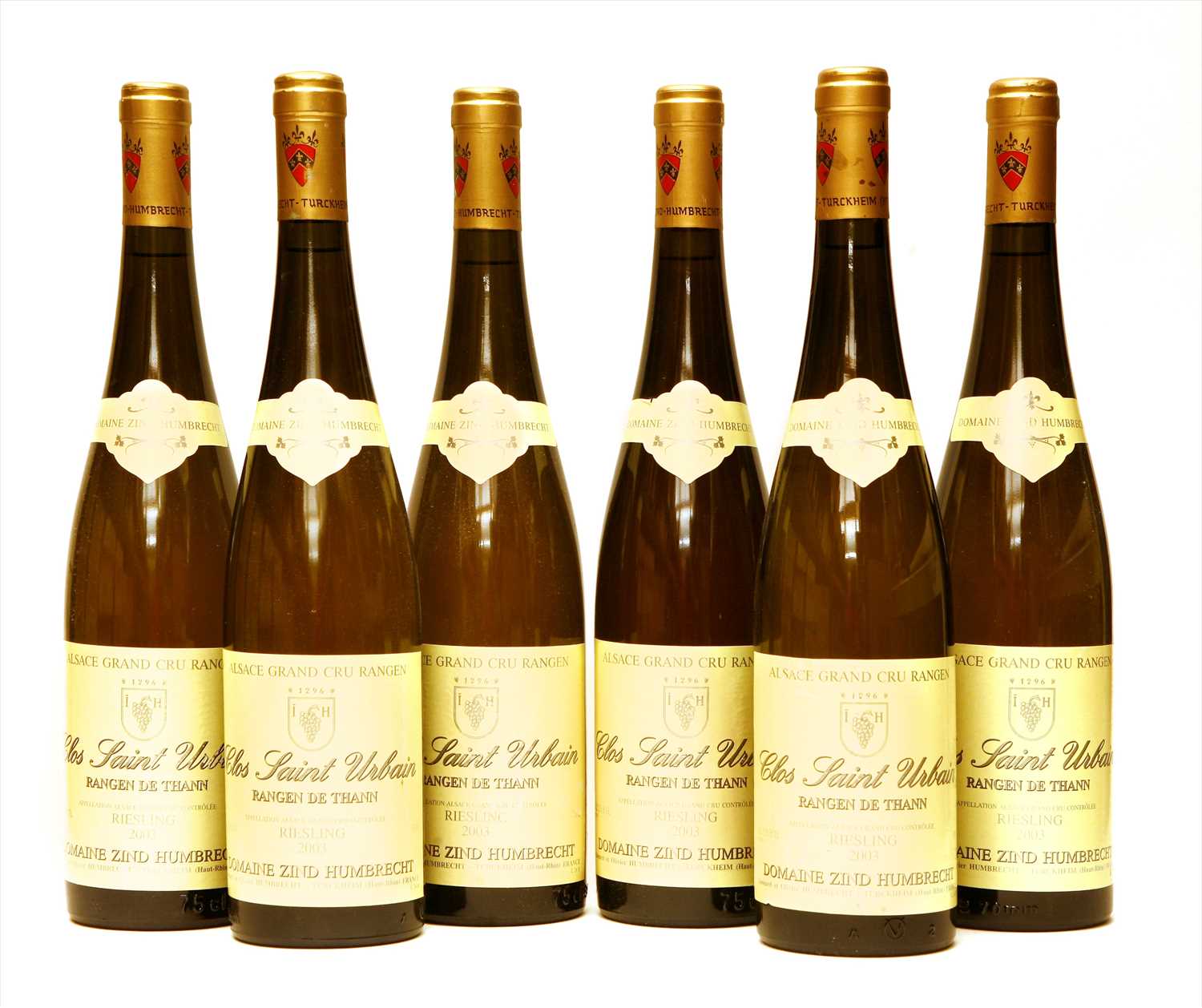 Lot 8 - Domaine Zind Humbrecht, Clos Saint Urbain, Riesling, 2003, six bottles