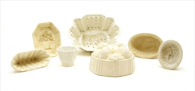Lot 285 - Seven ceramic jelly moulds