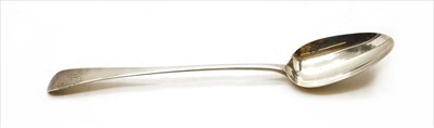 Lot 203 - A George III silver basting spoon