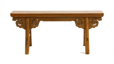 Lot 568A - A Chinese wood bench