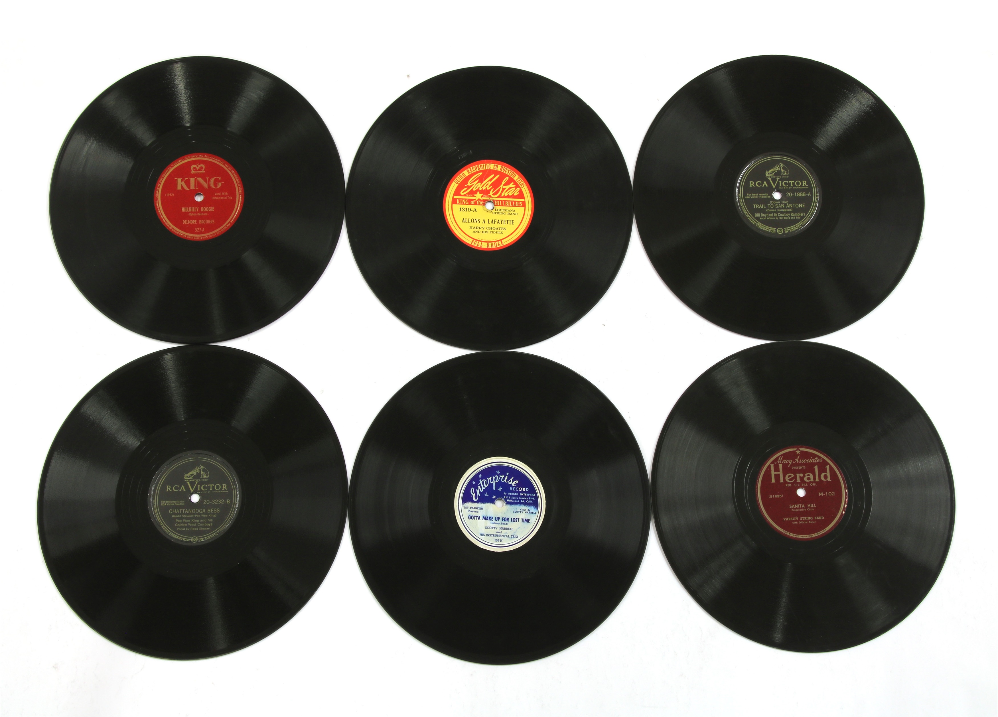 Shellac Disc Record Lot 3 - (10in) Shellac