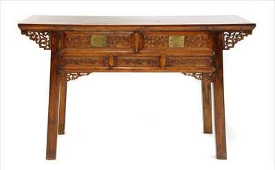 Lot 577 - A Chinese style altar-type table