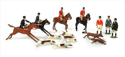 Lot 160A - A Britains 235 Hunting Series "Full Cry'