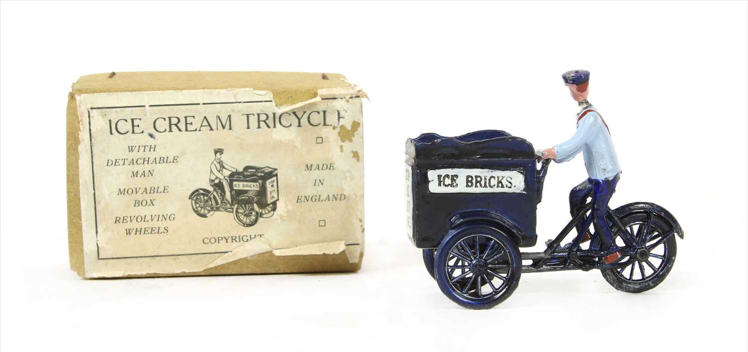 Lot 193 - A rare Taylor & Barrett ice cream tricycle