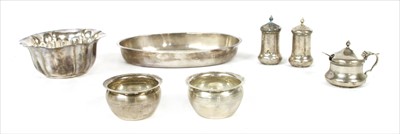 Lot 85 - A collection of silver hollowware
