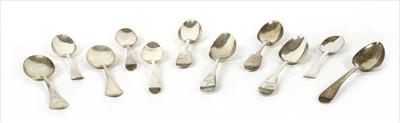 Lot 89 - A good collection of George I and later spoons