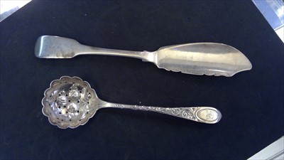 Lot 90 - A quantity of George III and later Irish silver flatware