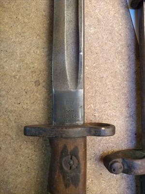 Lot 167 - A 19th century French bayonet