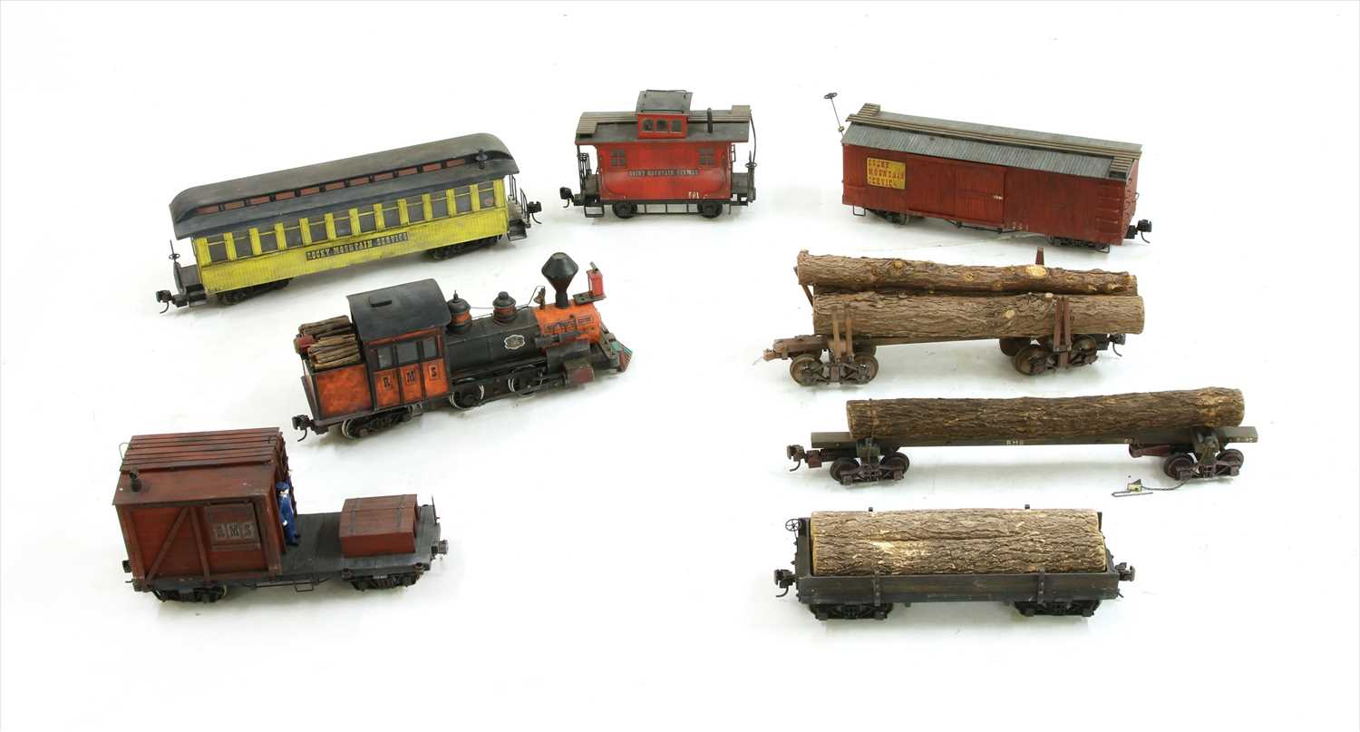 Lot 237 - A Bachmann 'G' gauge garden rail Rocky Mountain Service 0.4.4.