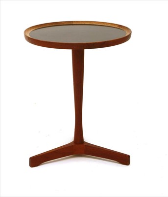 Lot 630 - A Danish teak side table