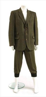 Lot 1167 - A Brook Tavener gentleman's single breasted tweed shooting suit