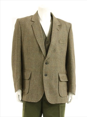 Lot 1157 - An Alexander James gentleman's single breasted jacket and waistcoat