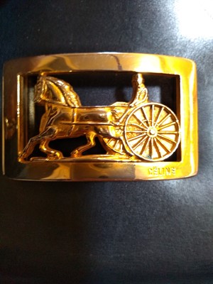 Lot 263 - A Celine 'horse carriage box' shoulder bag