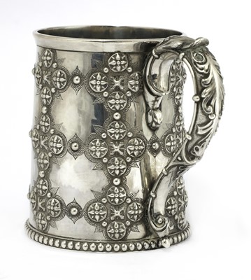 Lot 64 - A Victorian silver mug