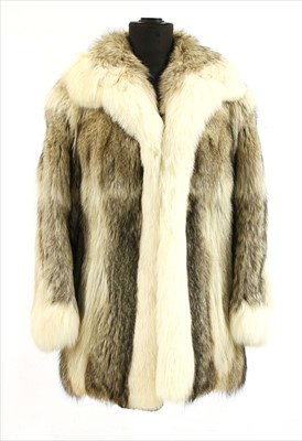 Lot 240 - A coyote fur jacket