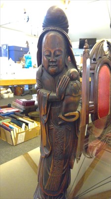 Lot 256 - A Chinese bamboo carving