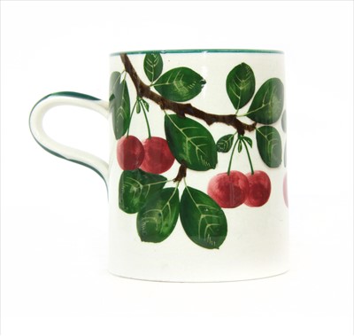Lot 245 - A Wemyss pottery mug