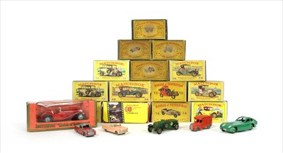 Lot 193 - A collection of models of yesteryear