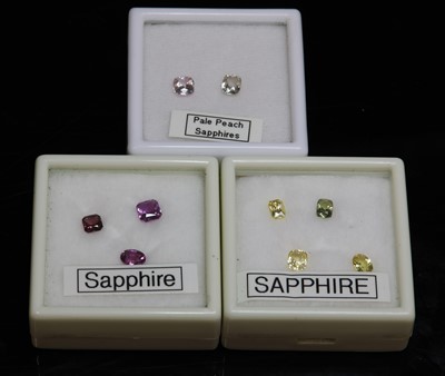 Lot 324 - Nine assorted unmounted gemstones