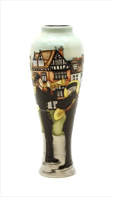 Lot 427 - A limited edition Moorcroft vase in the ‘Salvation Army’ design