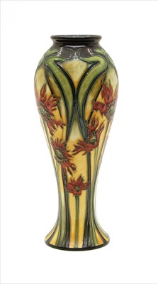 Lot 255 - A limited edition Moorcroft vase, in the ‘Ragged Poppy’ design