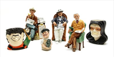 Lot 348 - A collection of Royal Doulton collector’s club figures.