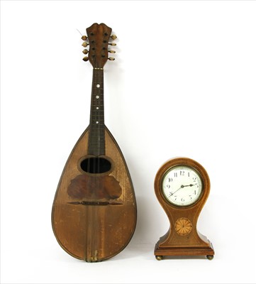 Lot 266 - A Victorian mandolin