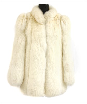 Lot 239 - An Arctic fox fur jacket