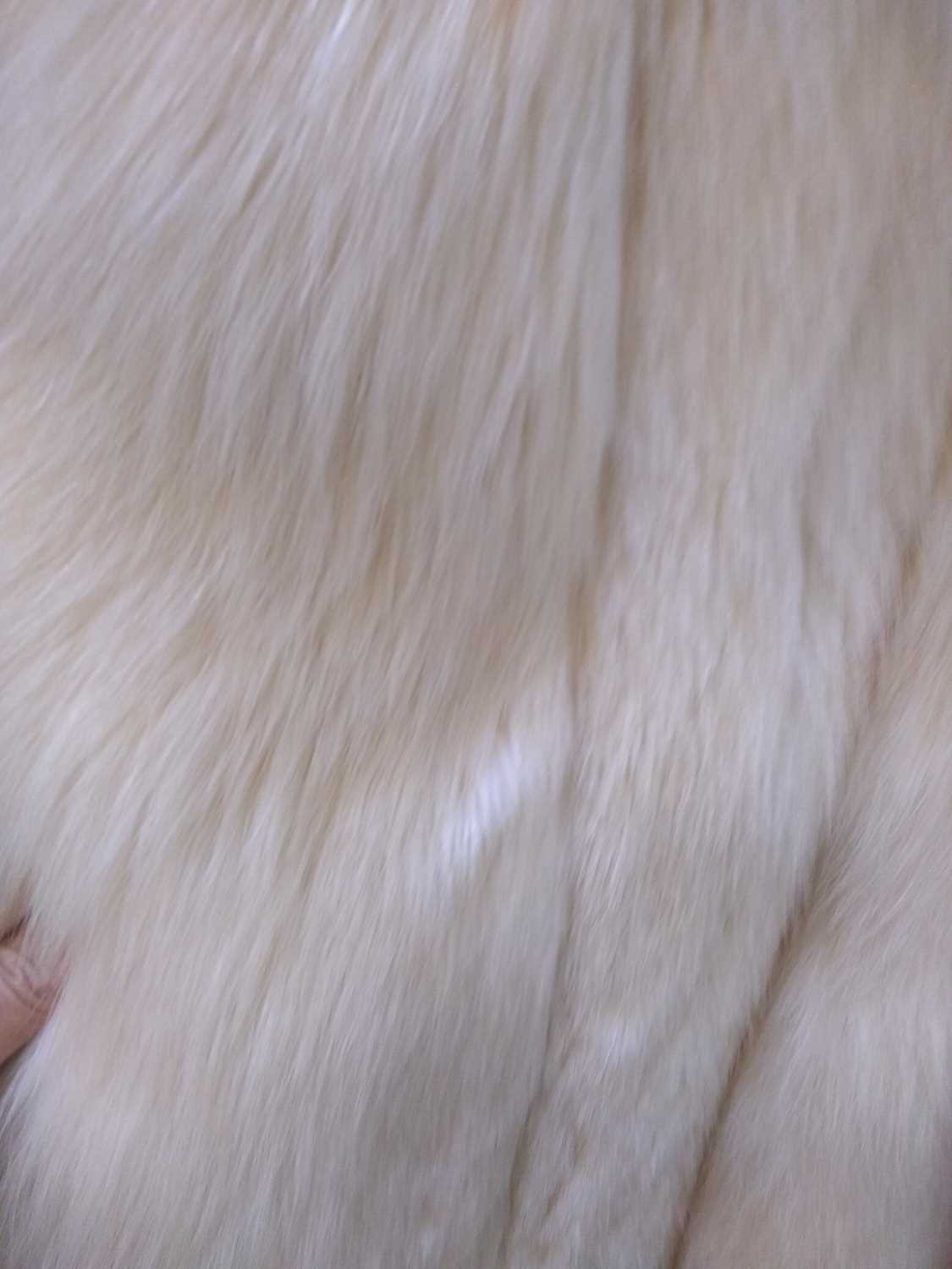 arctic fox fur jacket