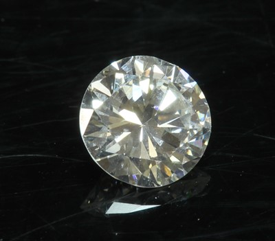 Lot 325 - An unmounted brilliant cut diamond